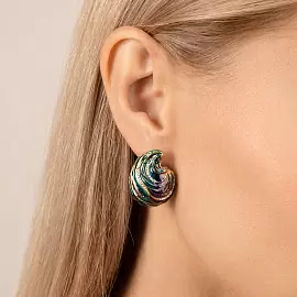 Серьги 23-093TR стр серебро_1