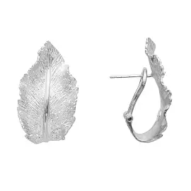 Серьги SOR1906.RH серебро Лист_0