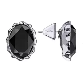 Серьги пусеты SW000095R-027E1 ювелирный сплав_0