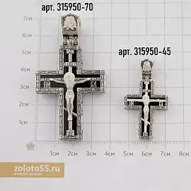 Крест христианский 315950-45А серебро_3