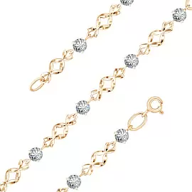 Браслет ДБ-555А золото_0