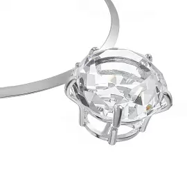 Колье Mo-Y25.06-021.13 ювелирный сплав кристалл_1