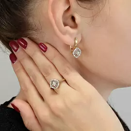 Серьги 82319 золото_1