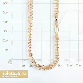 Цепь ИтальянкаЦ050 золото Пустотелая_2
