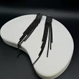 Серьги подвесные 121110074b ювелирный сплав_1