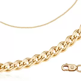 Цепь 11040500140 золото Полновесная_0