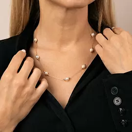 Колье ПР757 золото_1