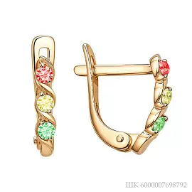 Серьги дорожка 000552-1120 золото_1