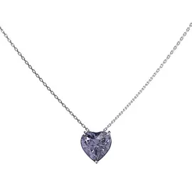 Колье 3121652-05785 серебро Сердце_0