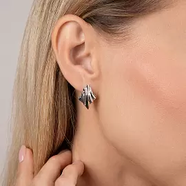 Серьги E6093-W серебро_1