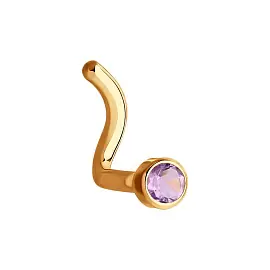 Пирсинг в нос 060120 золото_0