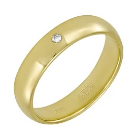 Кольцо обручальное R21-GB4Y золото