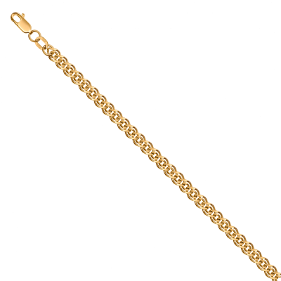 Цепь НЦ22-200Ю-4 d0.60 серебро Полновесный