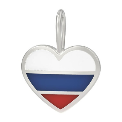 Подвеска 1052183-04000 серебро Сердце