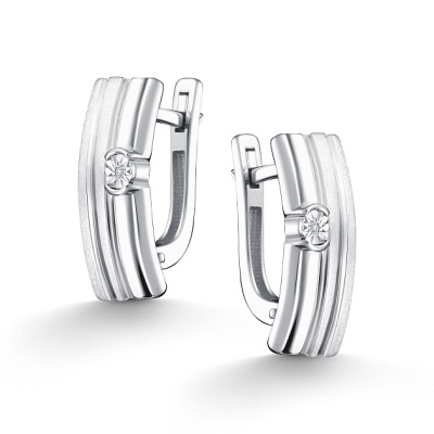 Серьги 02-5108.000Б-00 серебро