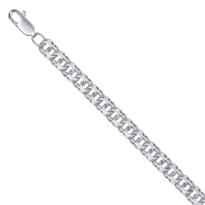 Цепь НЦ22-052Ю-3 d0.90 серебро Полновесная