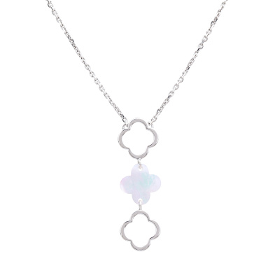 Колье 1044156-01250-EE серебро Ван Клиф
