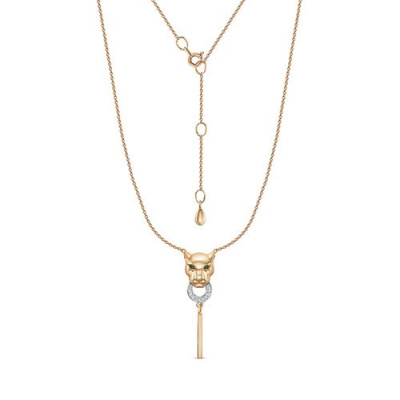 Колье 0706575 золото Картье пантера