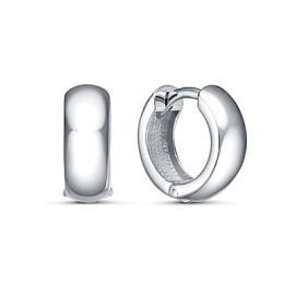 Серьги конго С13К1961В серебро