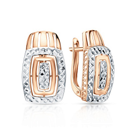 Серьги кл4368а-01 золото