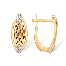 Серьги С11221645 золото