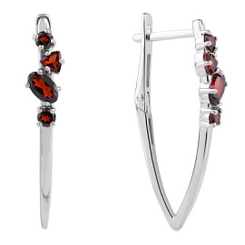 Серьги 2-1240 гр серебро