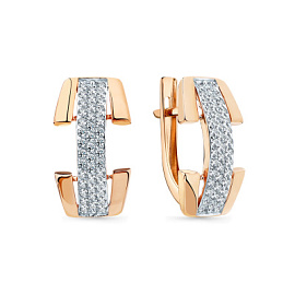 Серьги 002-0859-0001-011 золото