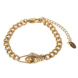 Браслет 85152-G ювелирный сплав