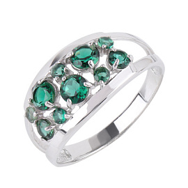 Кольцо 1-646 тур серебро