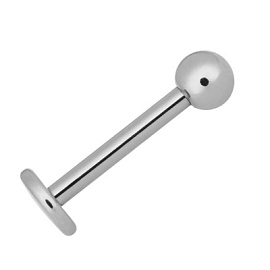 Пирсинг в язык 82617061 серебро