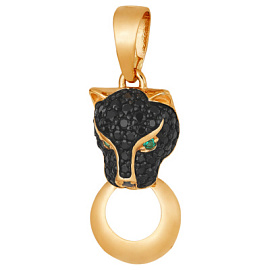Подвеска 22761фч золото Картье пантера