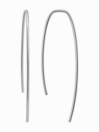 Серьги продевки СПР2003К серебро