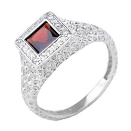 Кольцо 1-2059р404н серебро