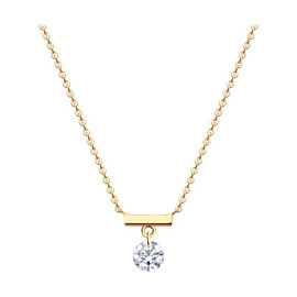 Колье 51-170-00487-1 золото