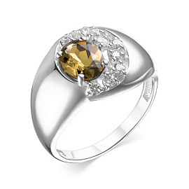 Кольцо 1-1107 цит серебро