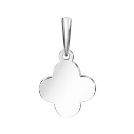 Подвеска ПКЕ8001Ж серебро Ван Клиф