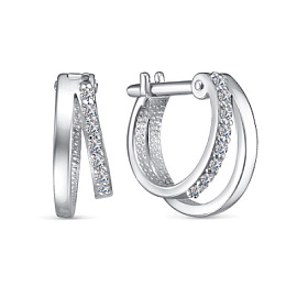 Серьги С10ДР1184В серебро