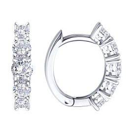 Серьги дорожка 0200754-3 золото