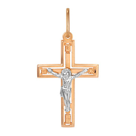 Крест христианский 54080026 золото Полновесный
