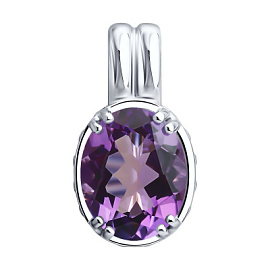 Подвеска 92030855 серебро