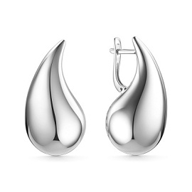 Серьги С5473б золото Боттега Венета