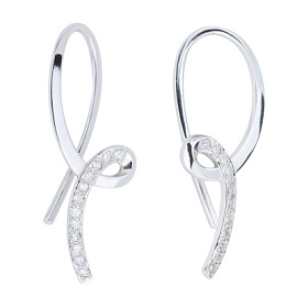 Серьги продевки 2-1169-1000 золото
