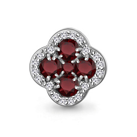 Подвеска бегунок 2546403А.5 серебро Клевер