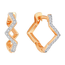 Серьги 04-52-0721-00 золото