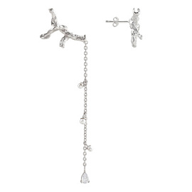 Серьги E1238-W серебро