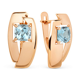 Серьги 024622-1300 золото