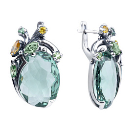 Серьги 731с серебро