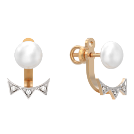 Серьги джекеты 1044752-11150 золото