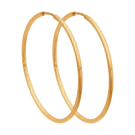 Серьги конго 140143 золото