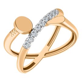 Кольцо 01-119316 золото Картье Гвоздь